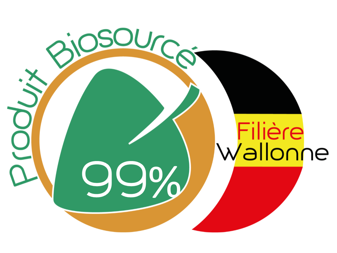 Produit biosourcé 99% - Filière wallonne