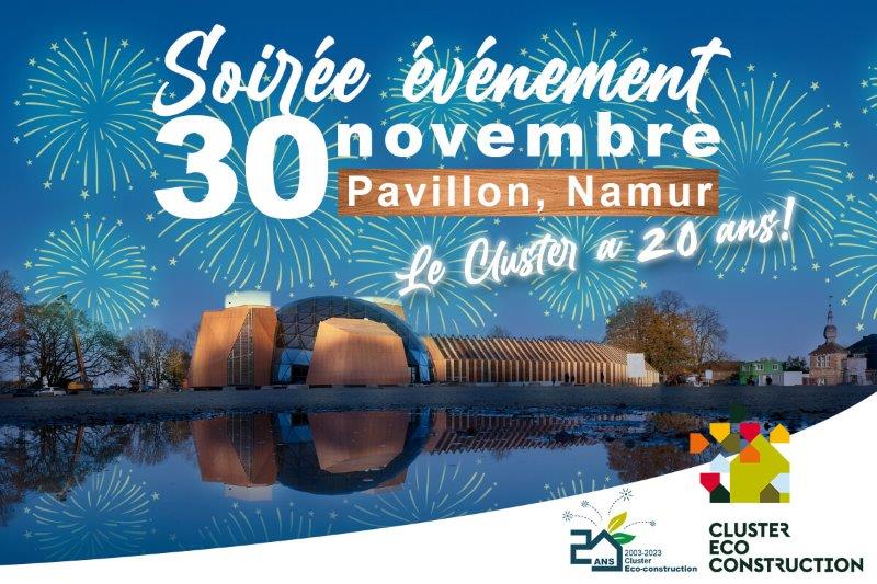 Le Cluster eco construction fête ses 20 ans !