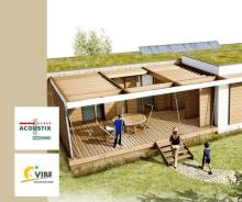 Ecoconstruction en Flandre - Vibe Acoustix Pan-terre