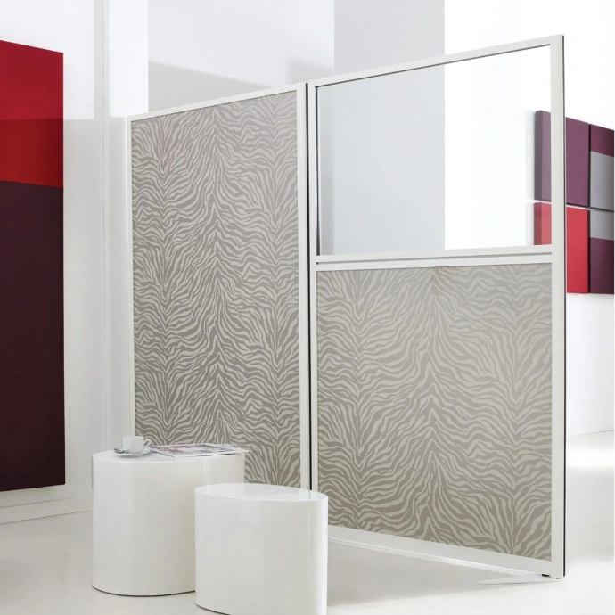Objets acoustiques cloison myO Solutions grise clair pour corriger la résonnance